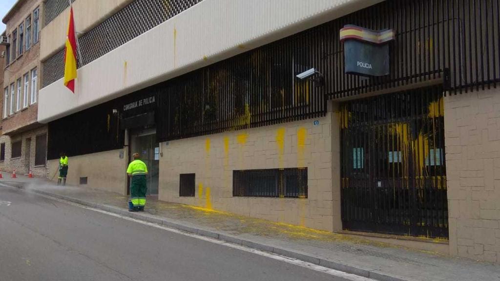 Tercer atentado contra la comisaría de CNP en Terrassa, la más atacada de Cataluña