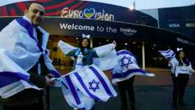 Eurofans israelíes.