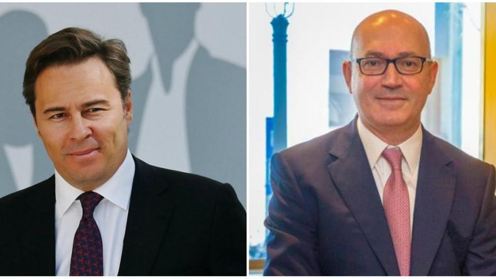 Dimas Gimeno, expresidente de El Corte Inglés y Jesús Nuño de la Rosa, nuevo presidente.