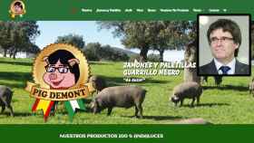 La presunta caricatura a Puigdemont por parte de una empresa malagueña
