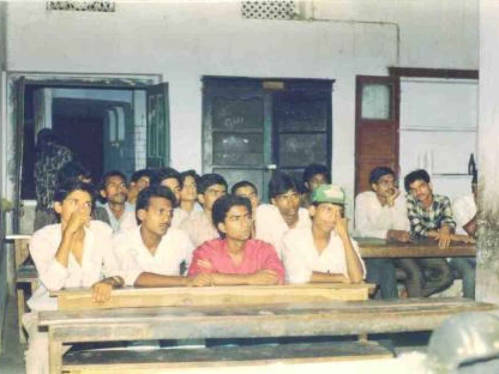 Los primeros estudiantes de la Escuela Ramanujan