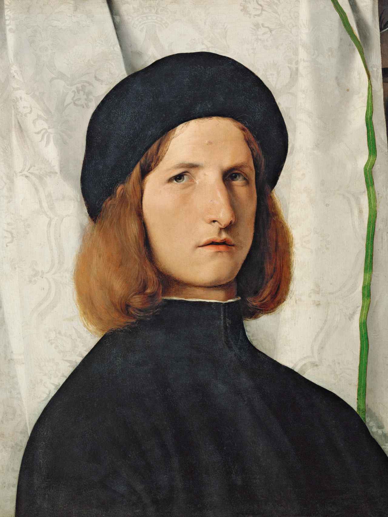 Retrato de hombre con lámpara, de 1508.