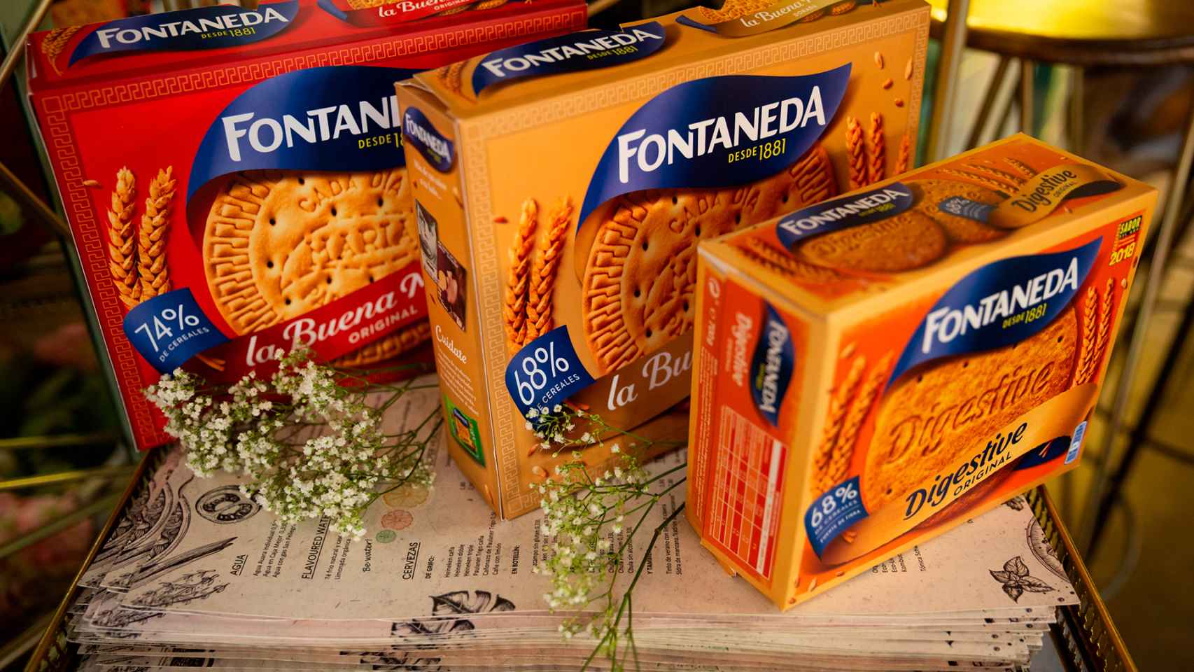 El nuevo packaging de Fontaneda.