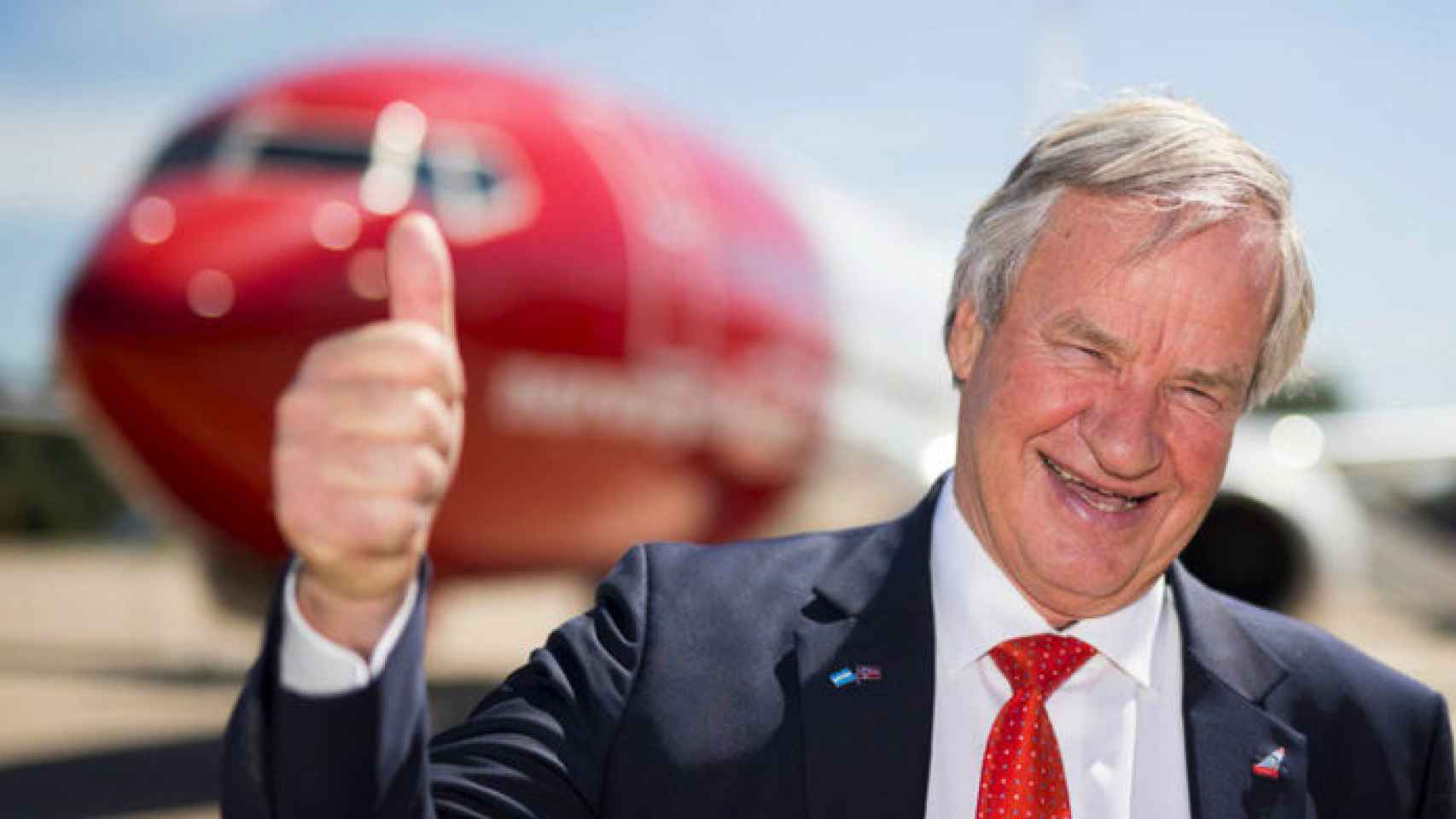 El fundador y CEO de Norwegian Air, Bjorn Kjos.