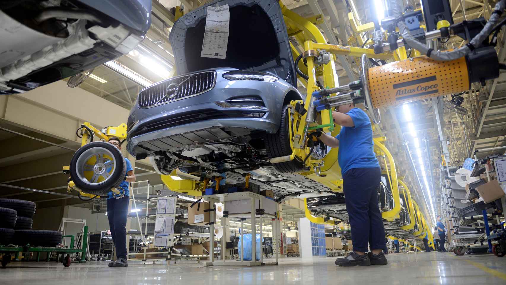 La fabricación de coches es uno de los sectores afectados.