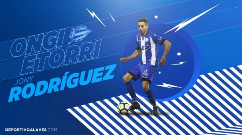 Jony, nuevo jugador del Alavés