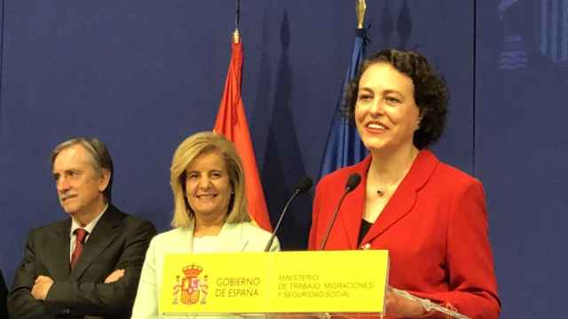 La ministra de Trabajo, Migraciones y Seguridad Social, Magdalena Valerio. Foto: Europa Press
