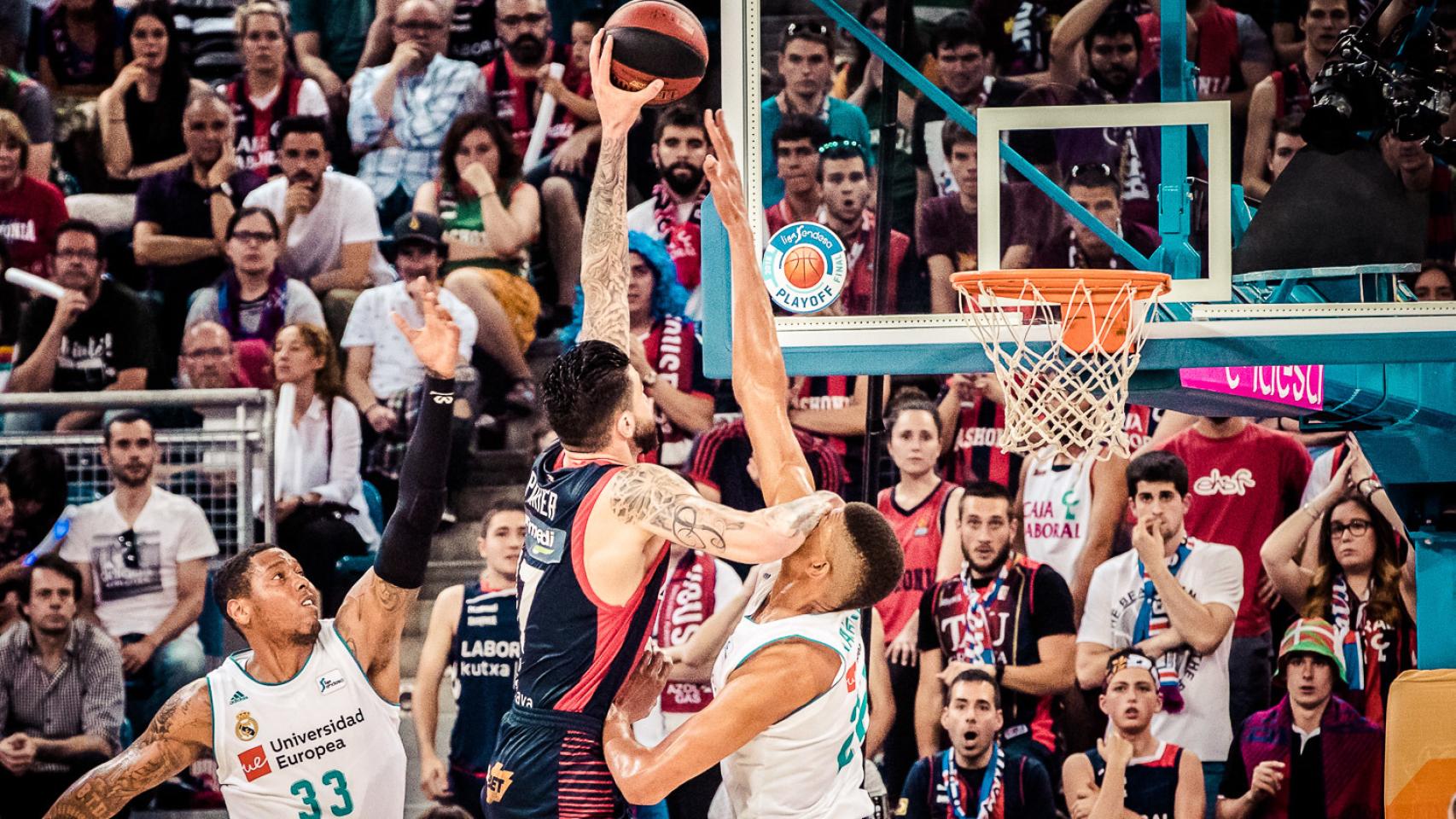 El tercer partido de la final de la ACB entre Real Madrid y Baskonia en