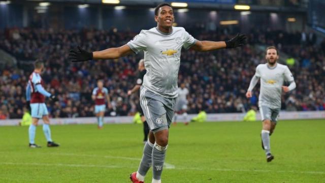 Martial celebra un gol con el United. Foto: Twitter (@anthonymartial).