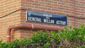 La calle de General Millan Astray.