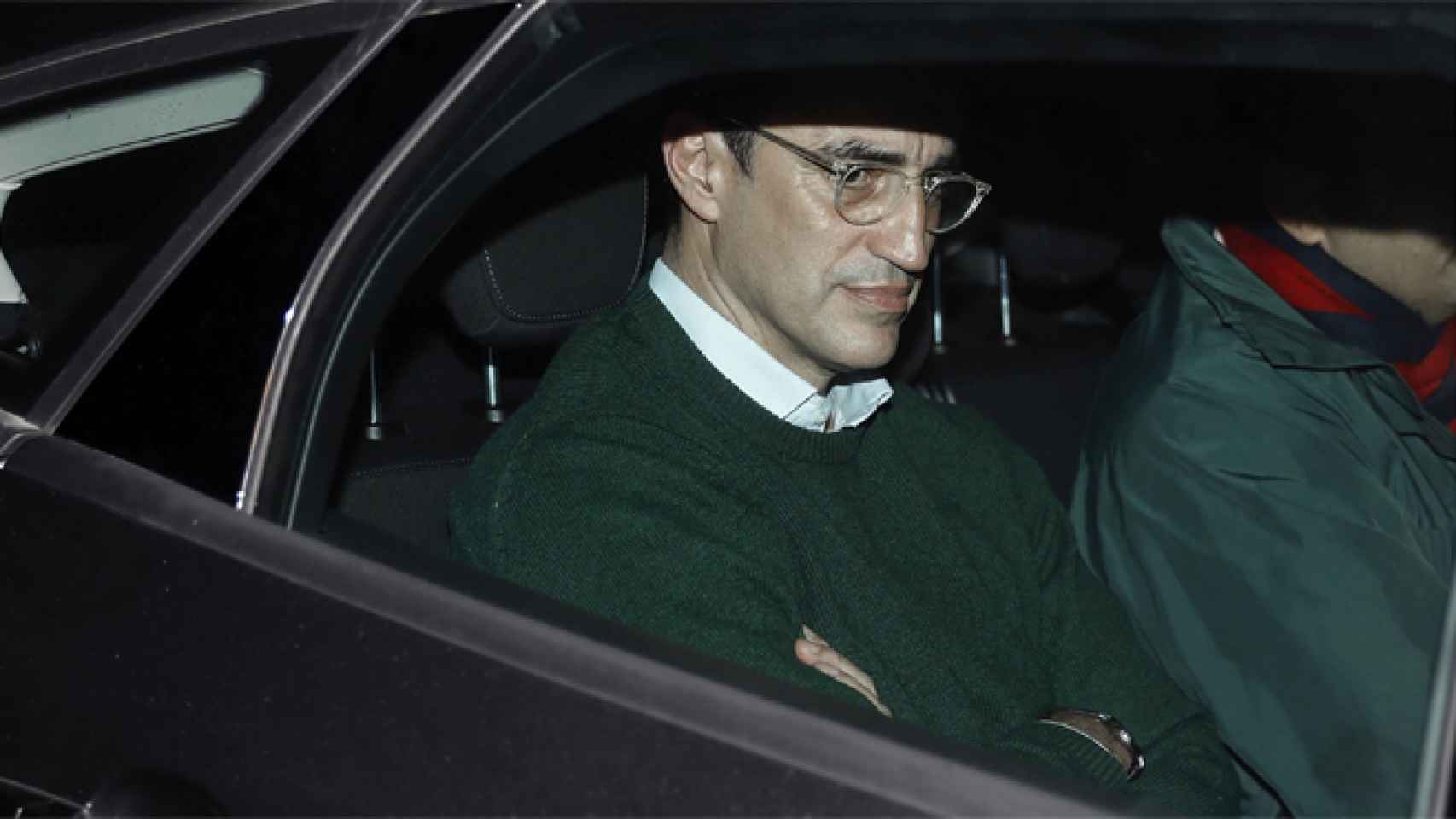 Toni Vives, exteniente alcalde de Barcelona, cuando fue detenido en la Operación Pika.