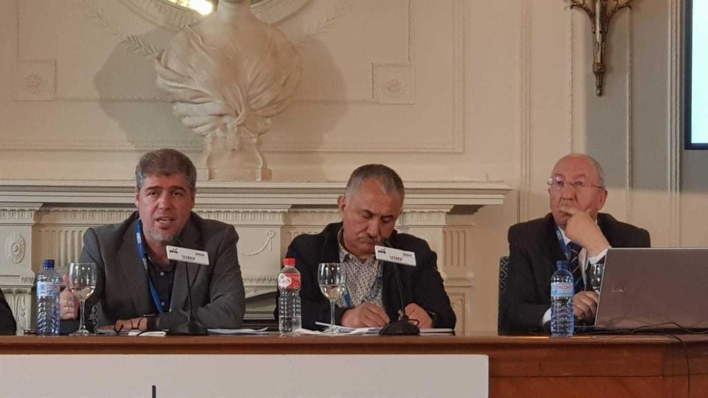Unai Sordo, secretario general de CCOO y Pepe Álvarez, secretario general de UGT.