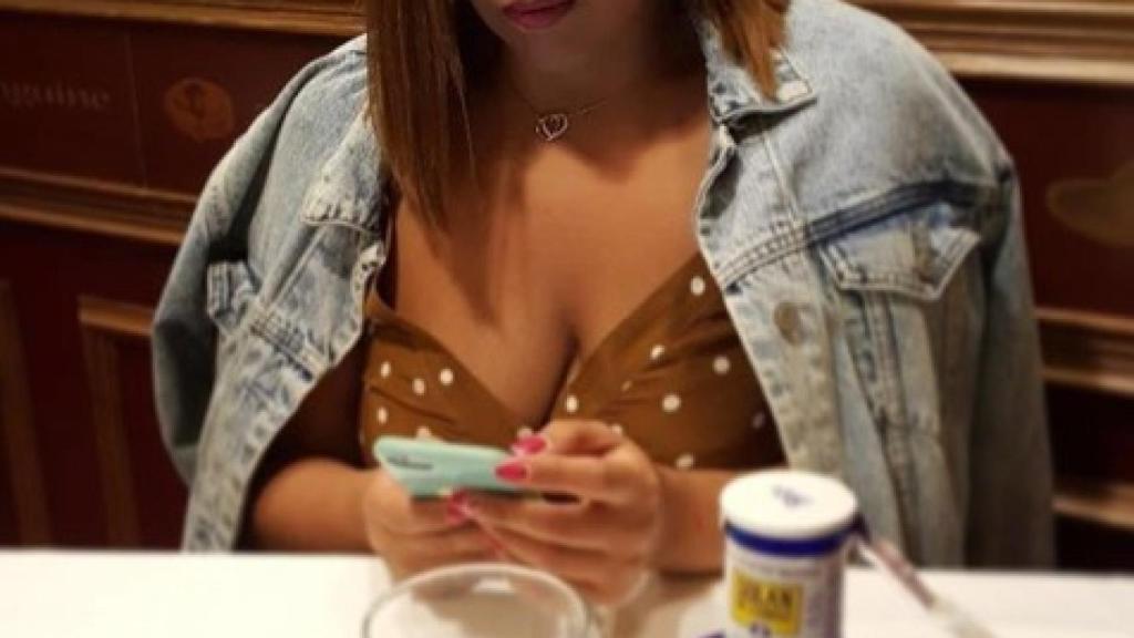Lorena en una imagen de sus redes sociales.