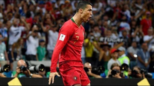 Cristiano Ronaldo, con Portugal