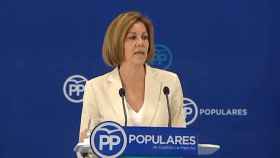Cospedal presenta su candidatura para presidir el Partido Popular