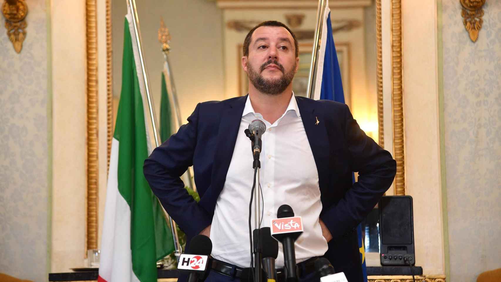 Salvini es viceprimer ministro italiano.