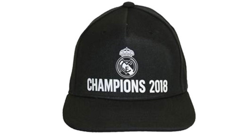 Gorra de campeones del Real Madrid