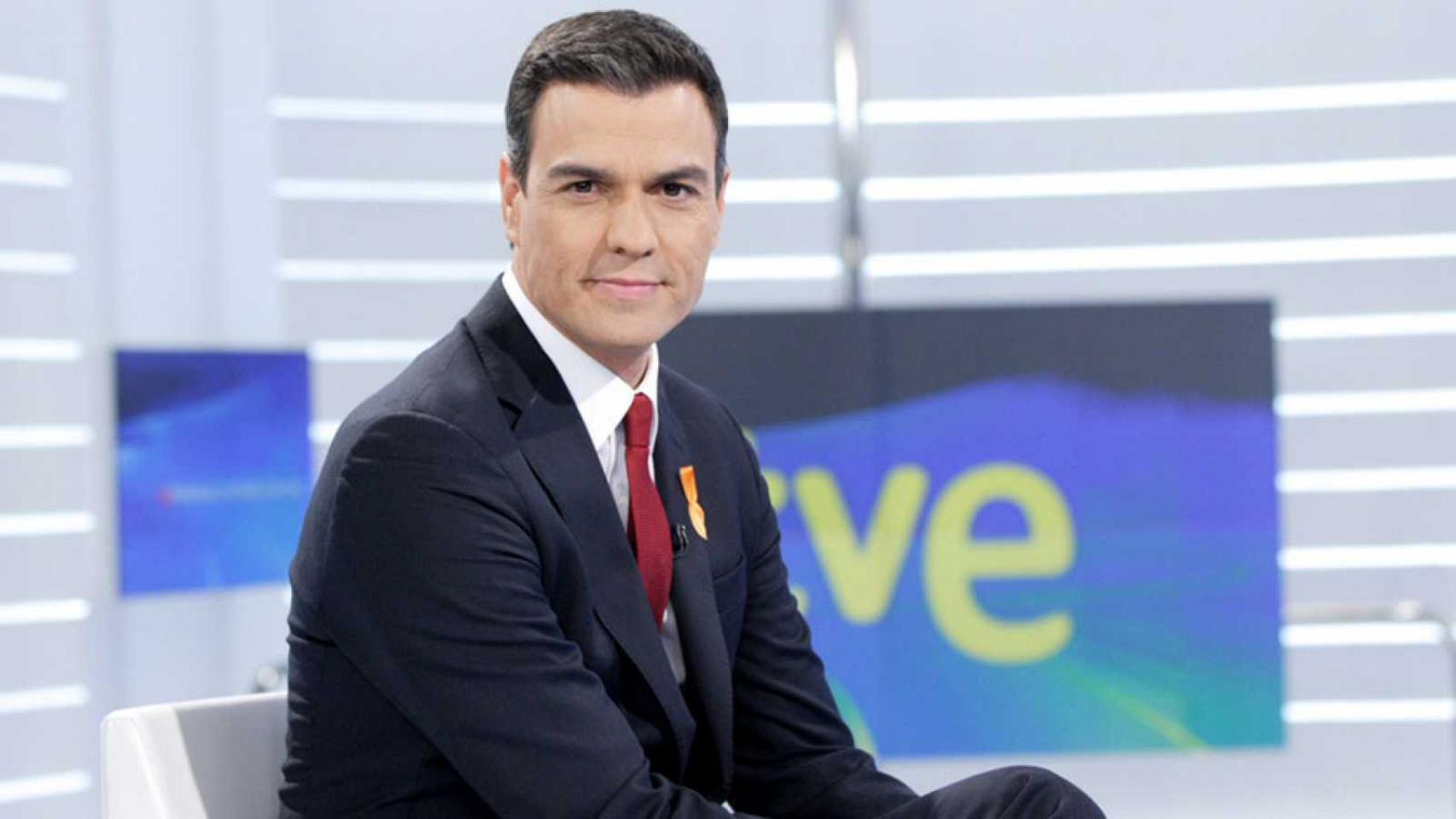 Pedro Sánchez en RTVE.