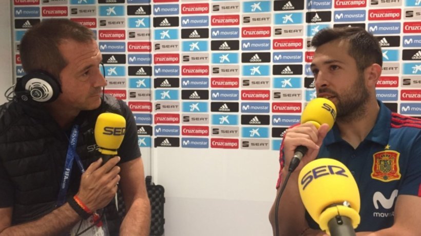 Jordi Alba se retrata: ¿El VAR? No me hace gracia, me gusta picarme con la gente