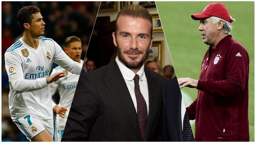 Beckham quiere llevarse a Cristiano y Ancelotti a la MLS