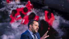 Salvini en el programa Porta a Porta