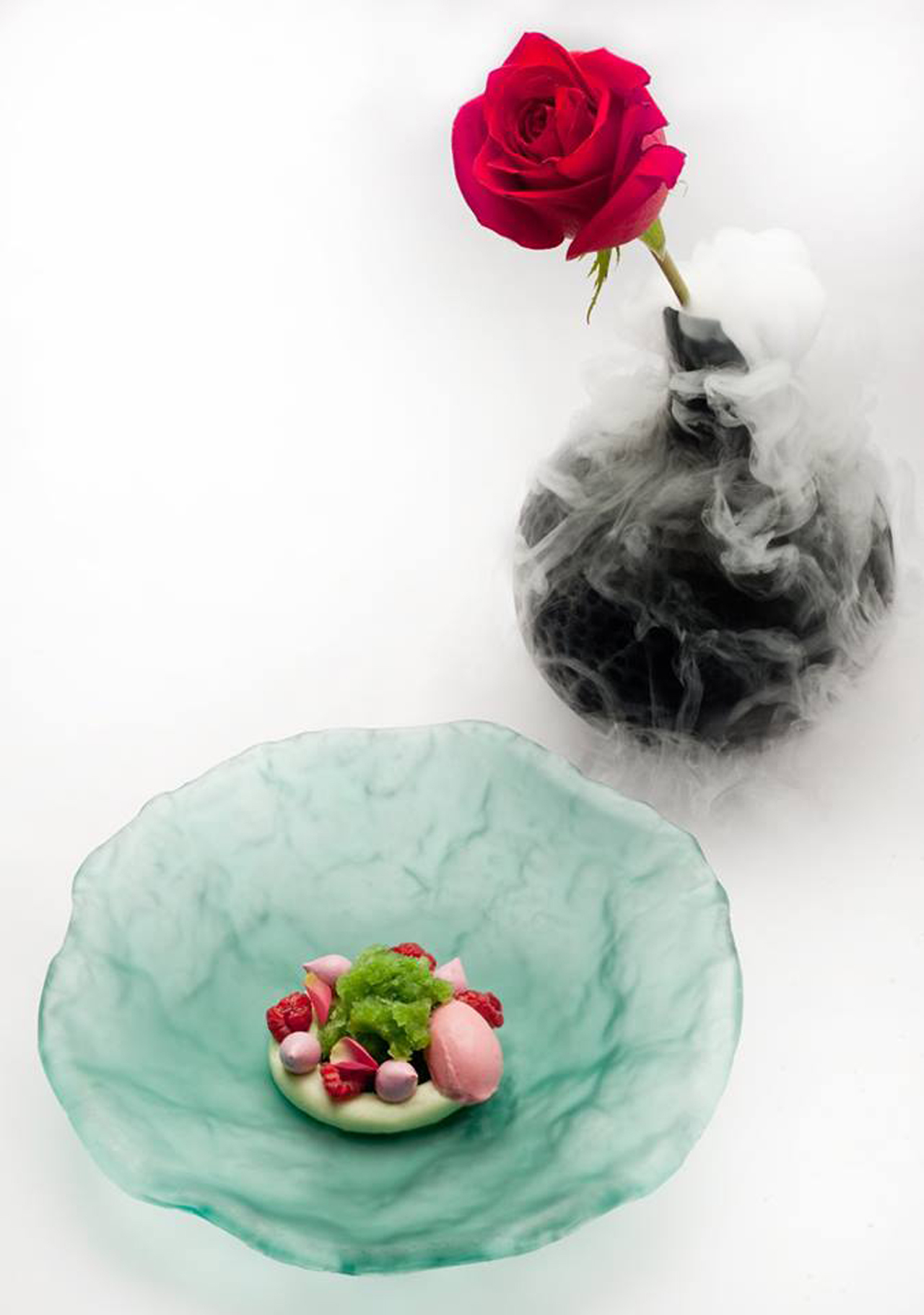frutos rojos postre
