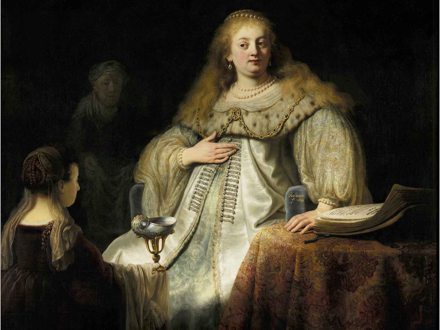 El Rembrandt del Museo del Prado: Judith en el banquete de Holofernes.