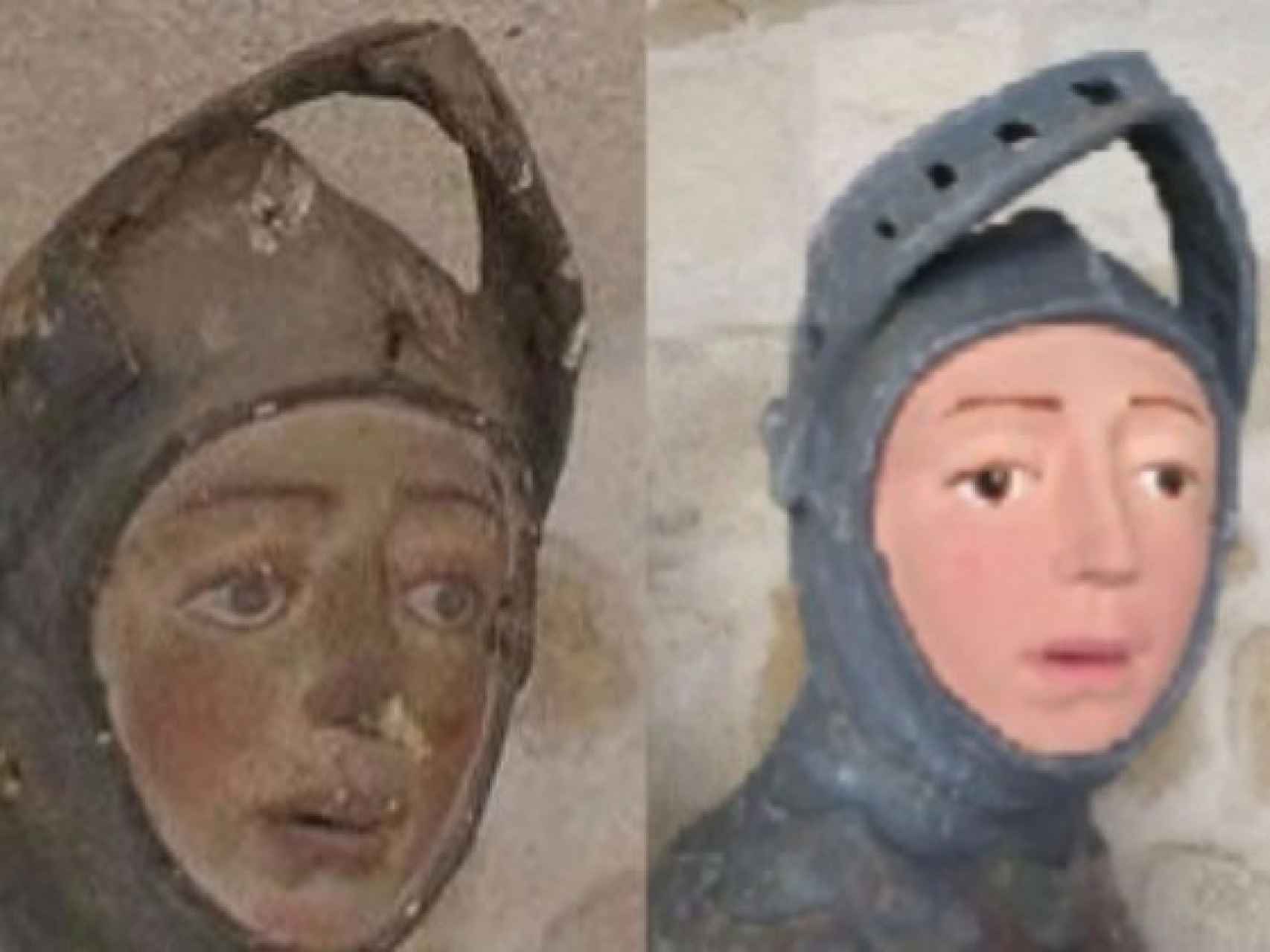 San Jorge antes y ahora.