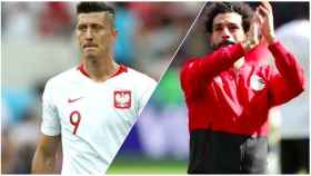 Lewandowski y Salah. Foto fifa.com