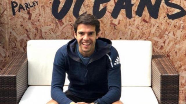 Kaká durante un acto publicitario. Foto: Instagram (@kaka)