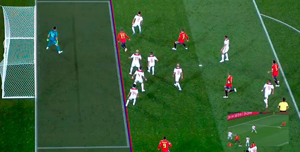 El VAR concede un gol a España en el último minuto