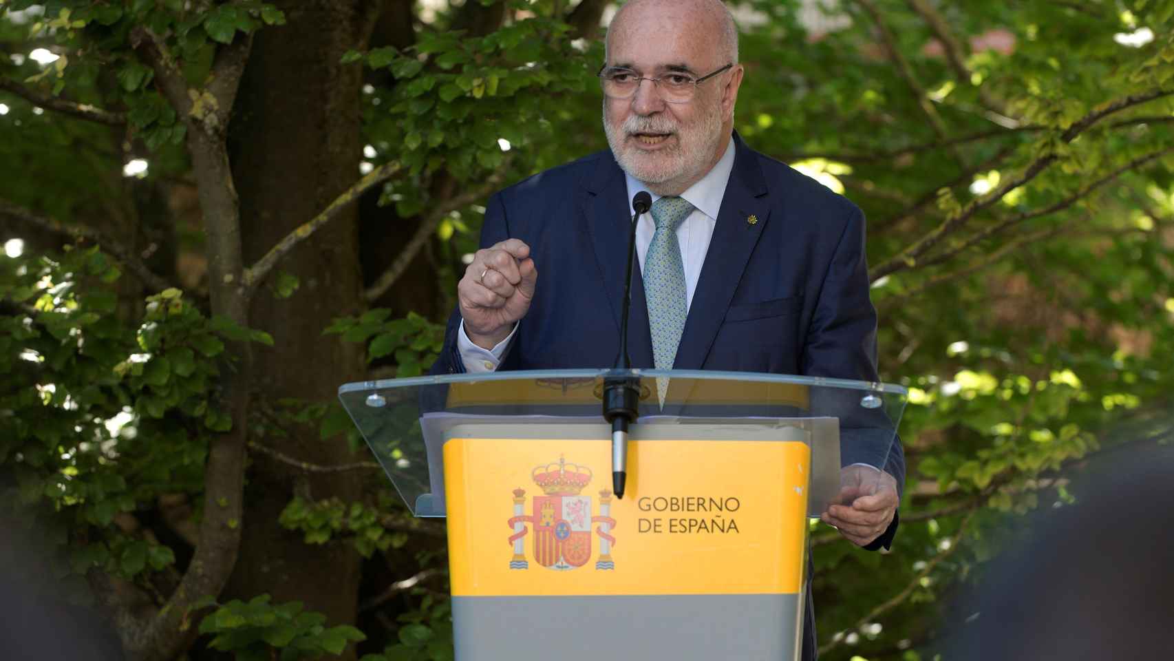 El nuevo delegado del Gobierno en el País Vasco, Jesús Loza, toma posesión de su cargo