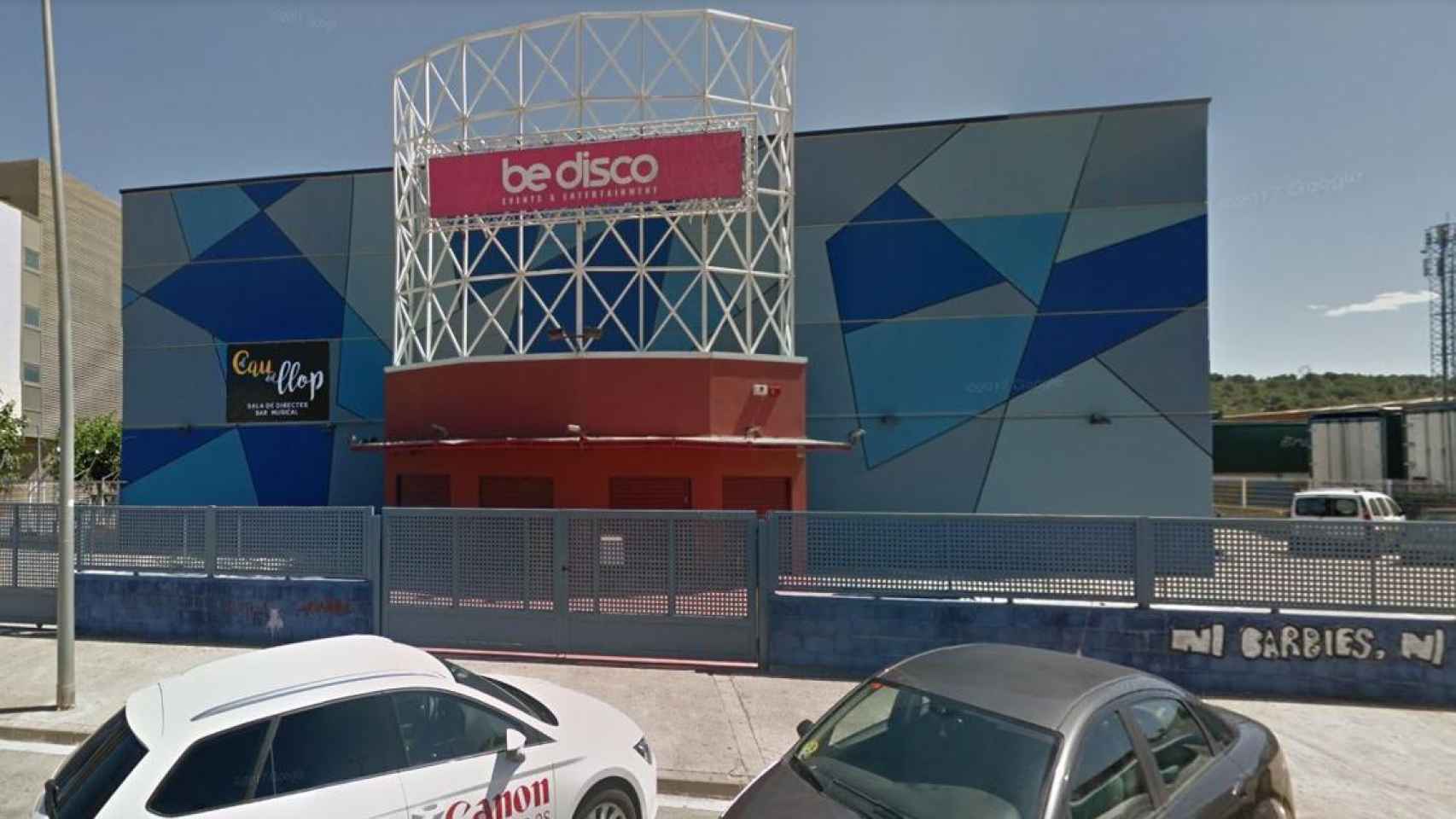 Inmediaciones de la discoteca 'Be Disco', donde supuestamente se produjo la agresión.