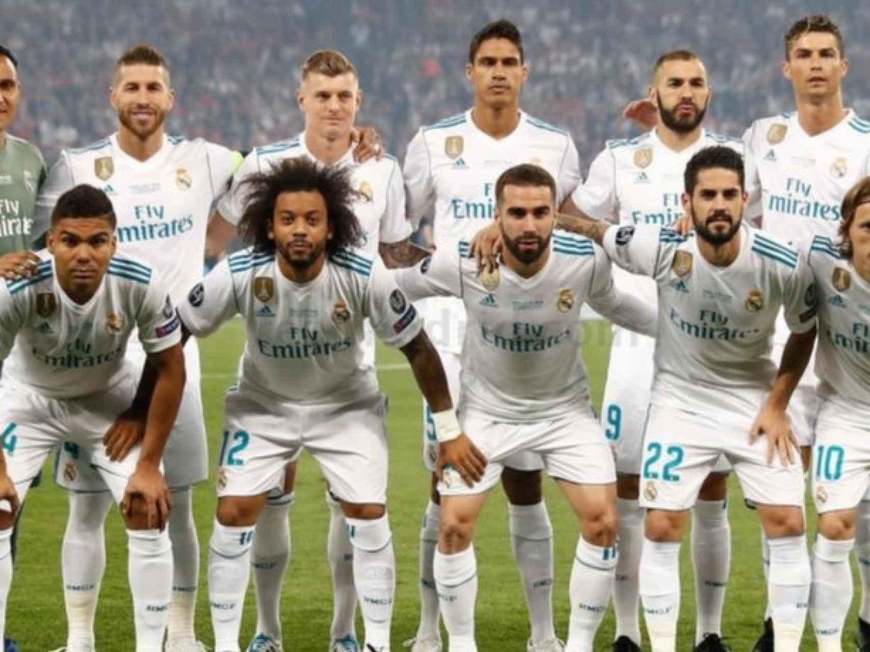 Once del Real Madrid en la final de Champions