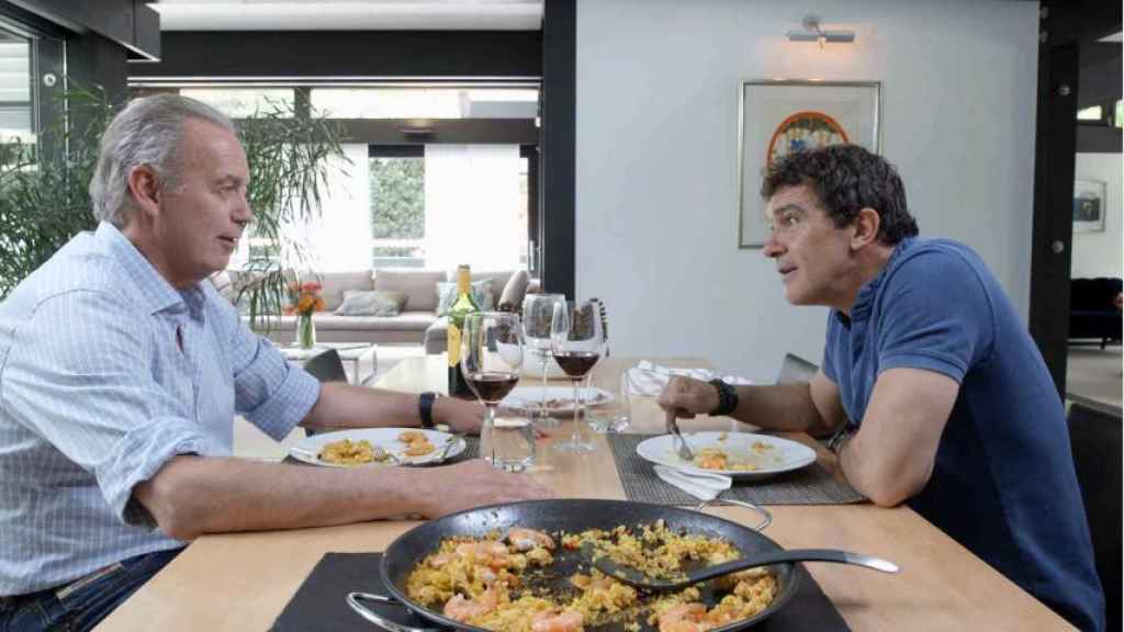 Antonio Banderas le preparó un plato muy español.