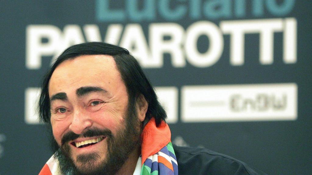 Luciano Pavarotti en una imagen de 2005.