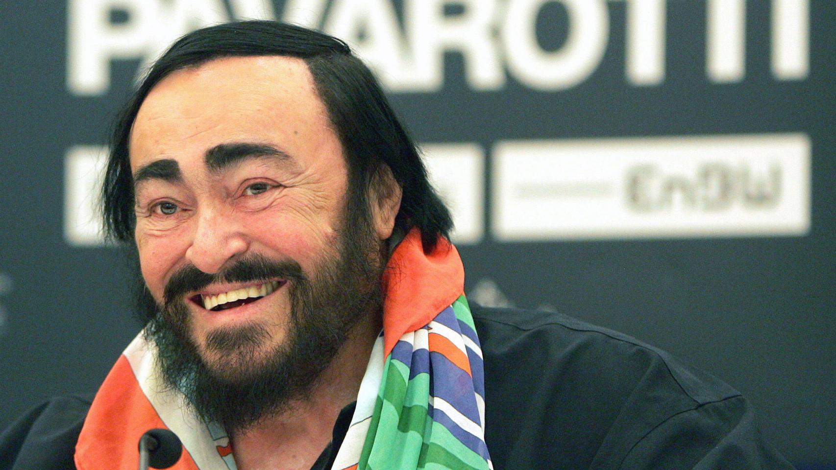 Luciano Pavarotti en una imagen de 2005.