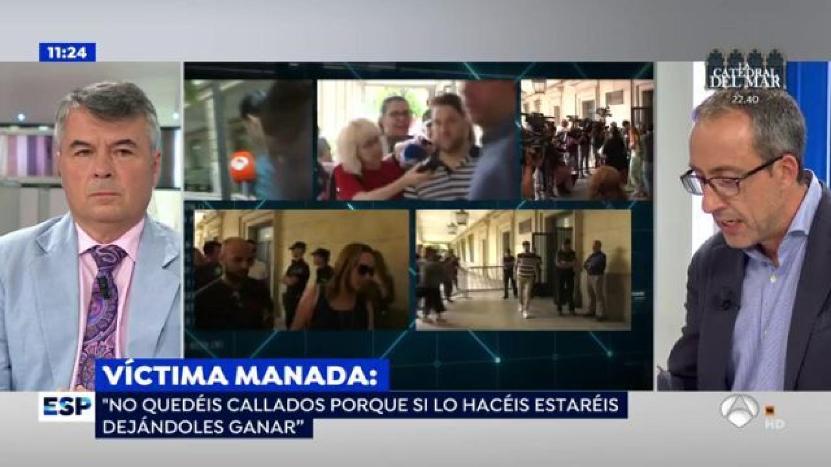 'Espejo Público' no menciona a Ana Rosa al hacerse eco de la carta de la víctima de La Manada