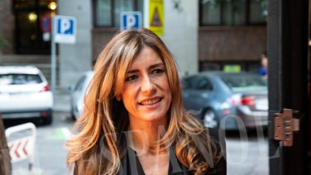 Begoña Gómez en su primer acto como primera dama.