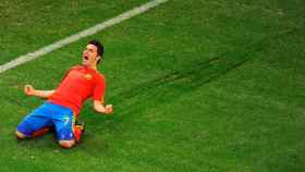 El gol de Villa contra Portugal en 2010