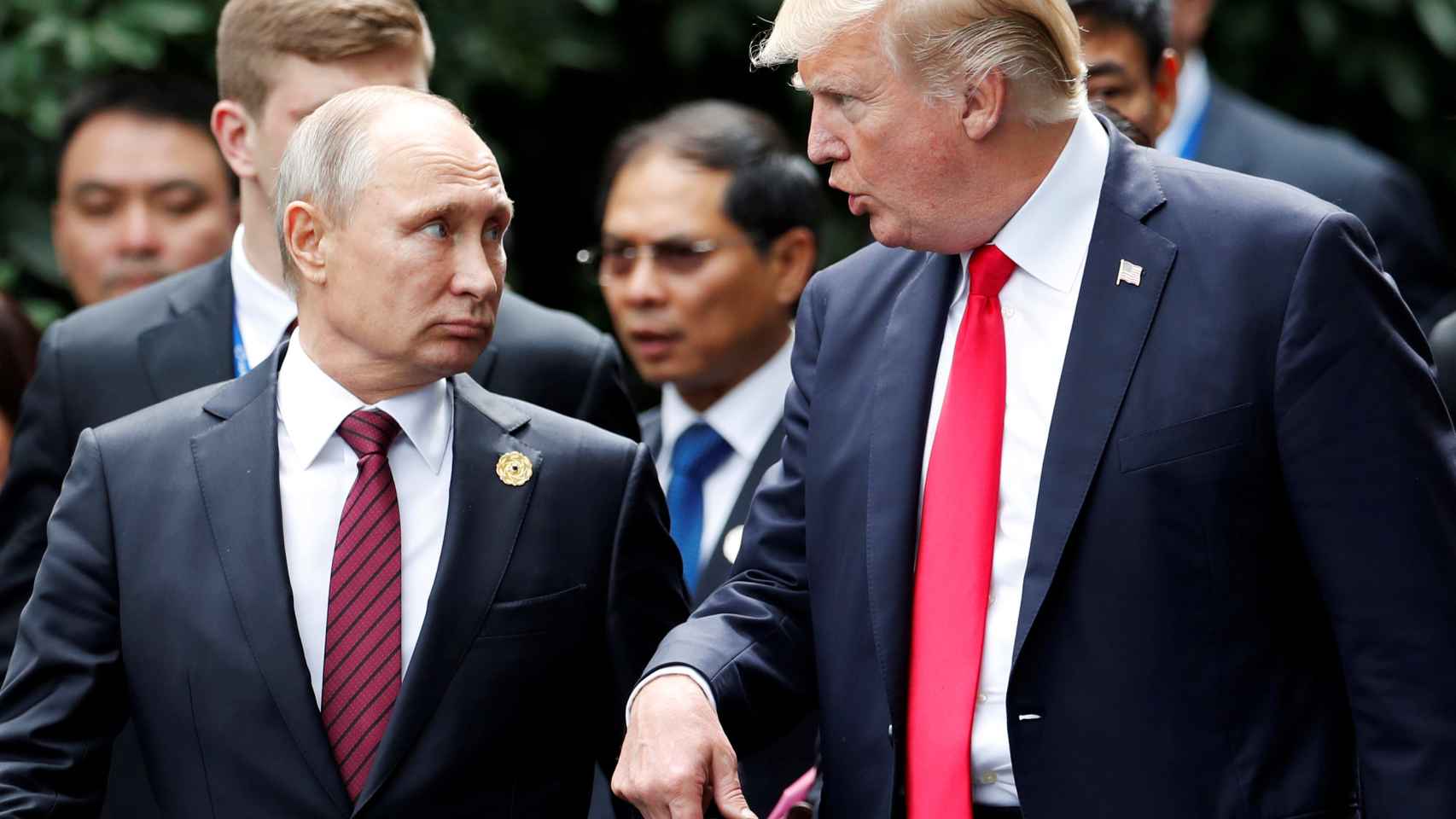 Trump y Putin en una imagen de archivo
