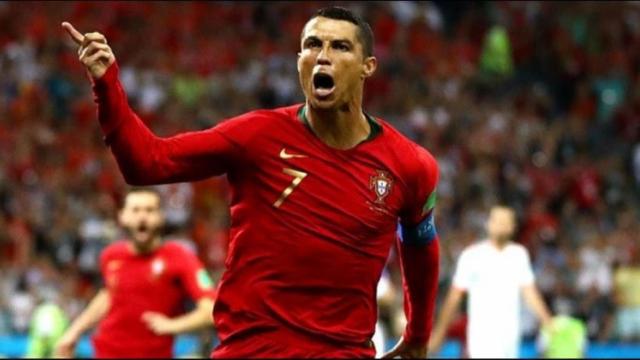 Cristiano Ronaldo, con Portugal