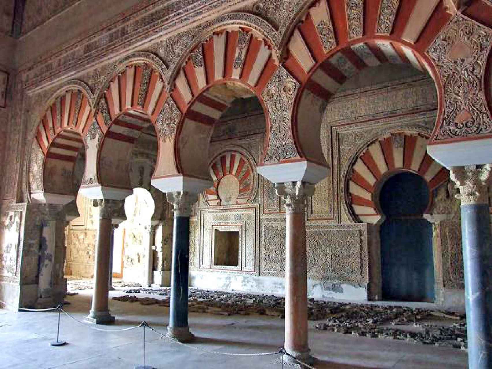 El Salón Rico de Medina Azahara.