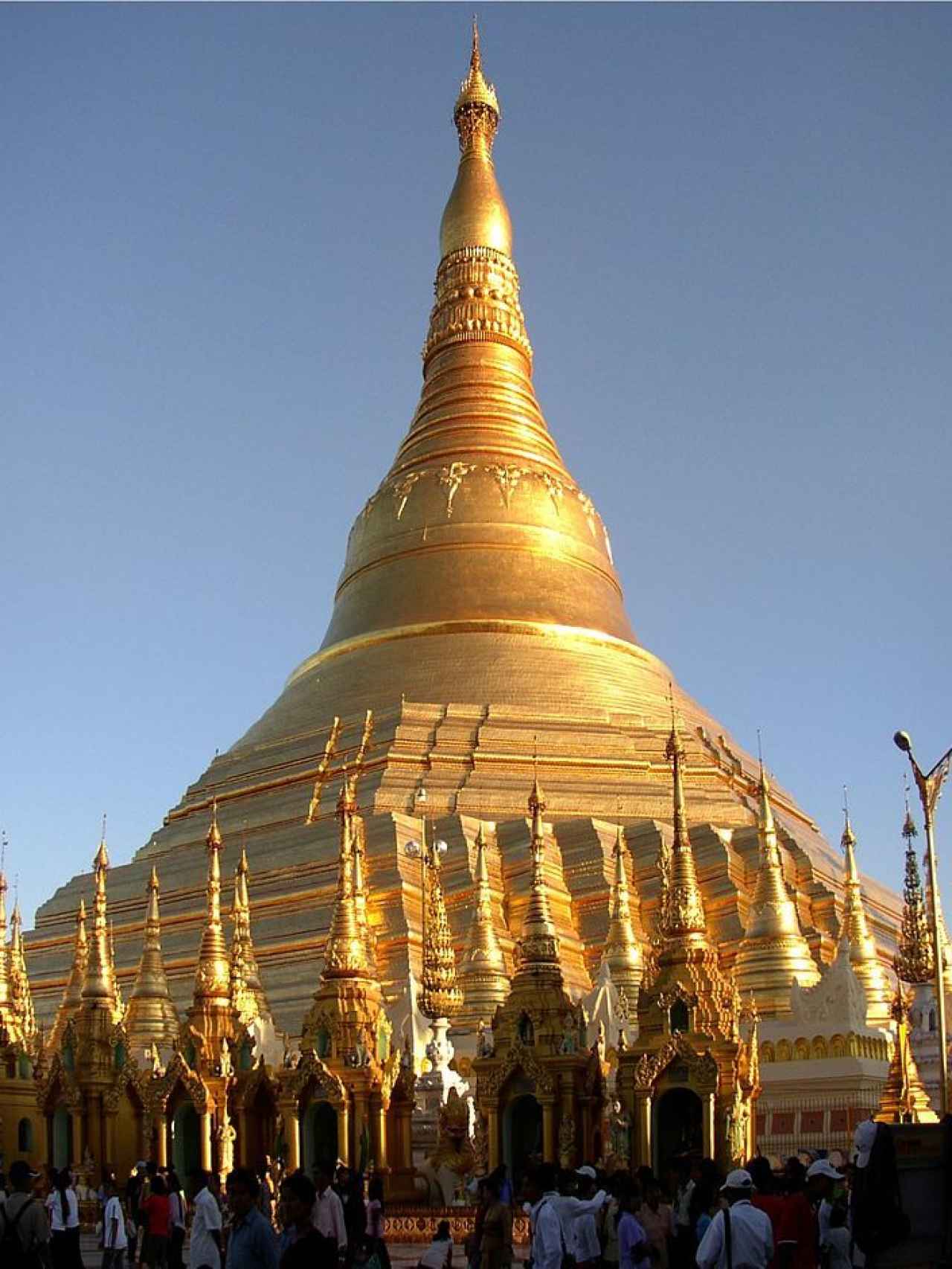 La pagoda Shwedagon, Rangún.