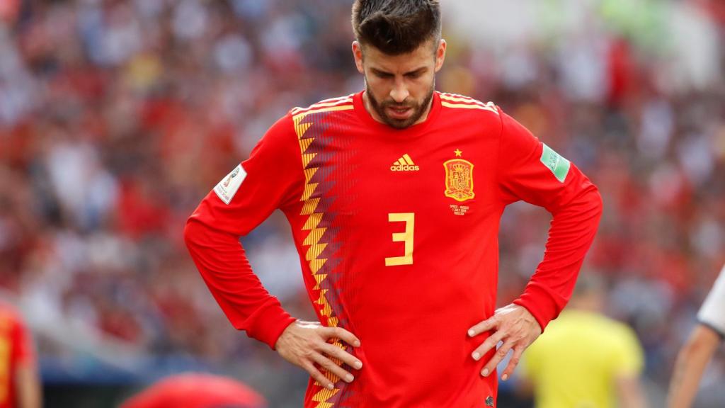 Gerard Piqué, un adiós manos: en la eliminación España