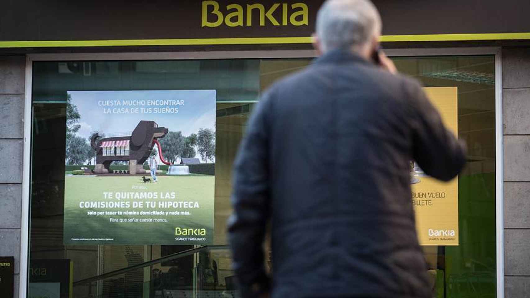 Imagen de archivo de una sucursal de Bankia.