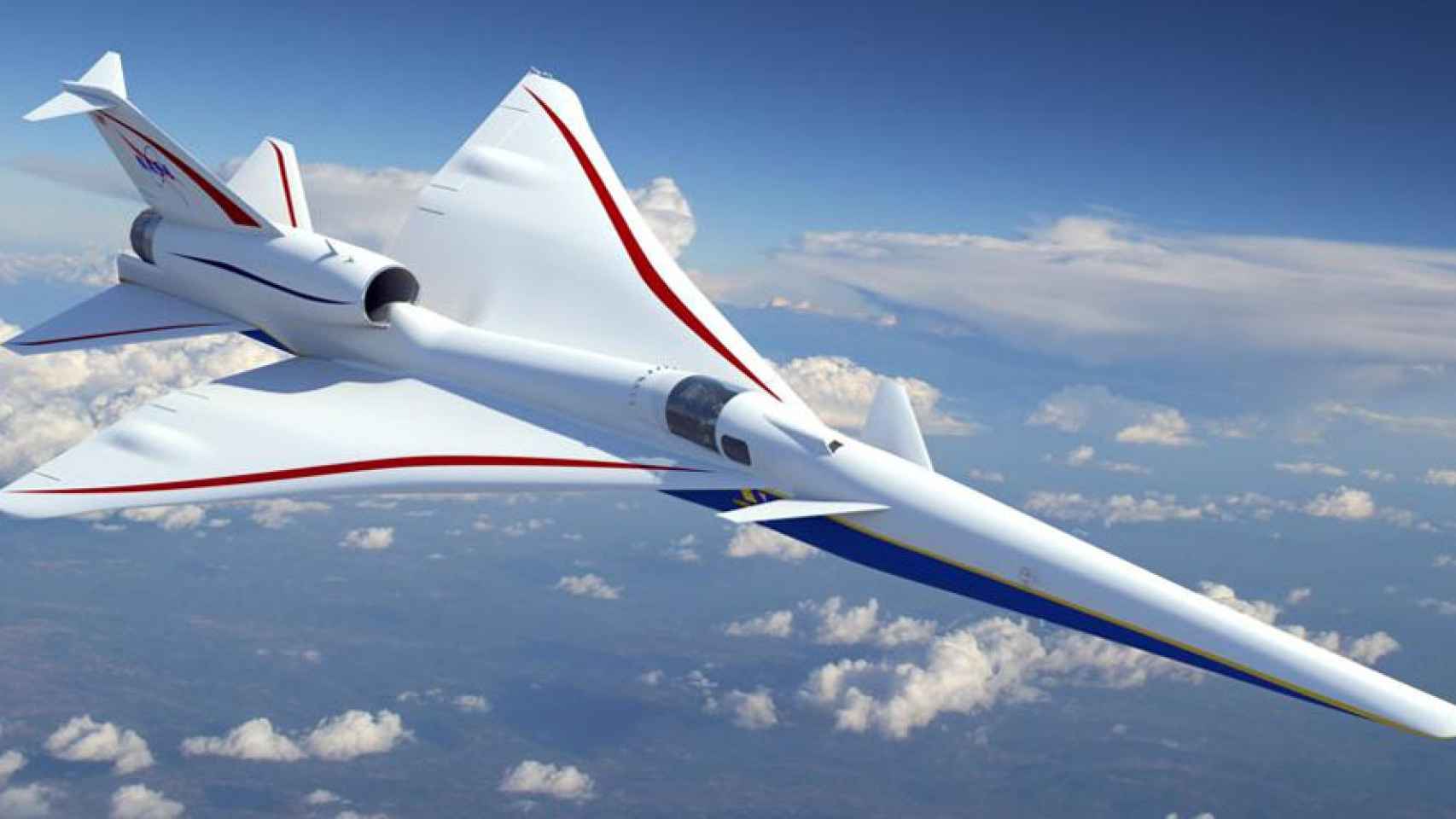 avion supersonico silencioso nasa x-59