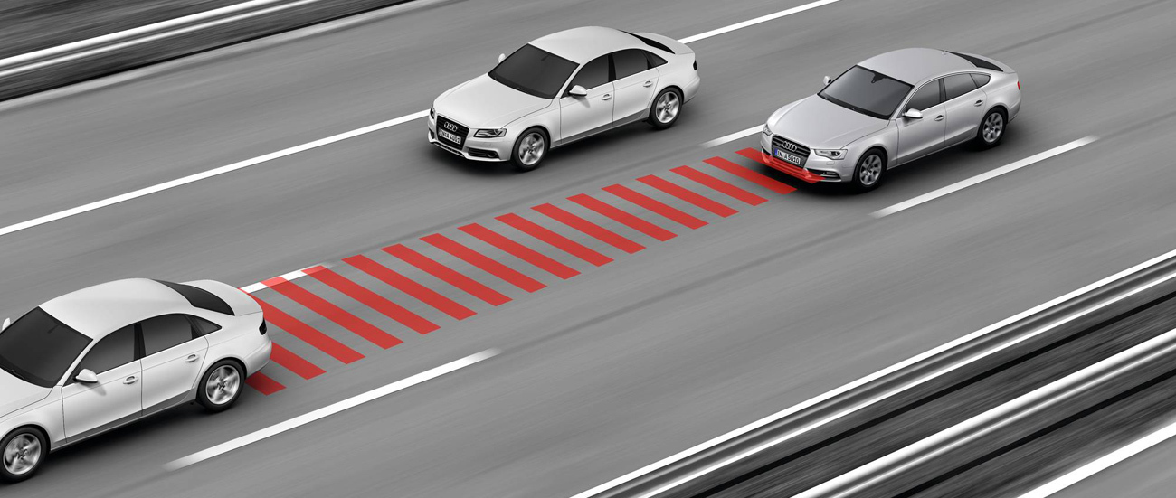 control de crucero adaptativo audi