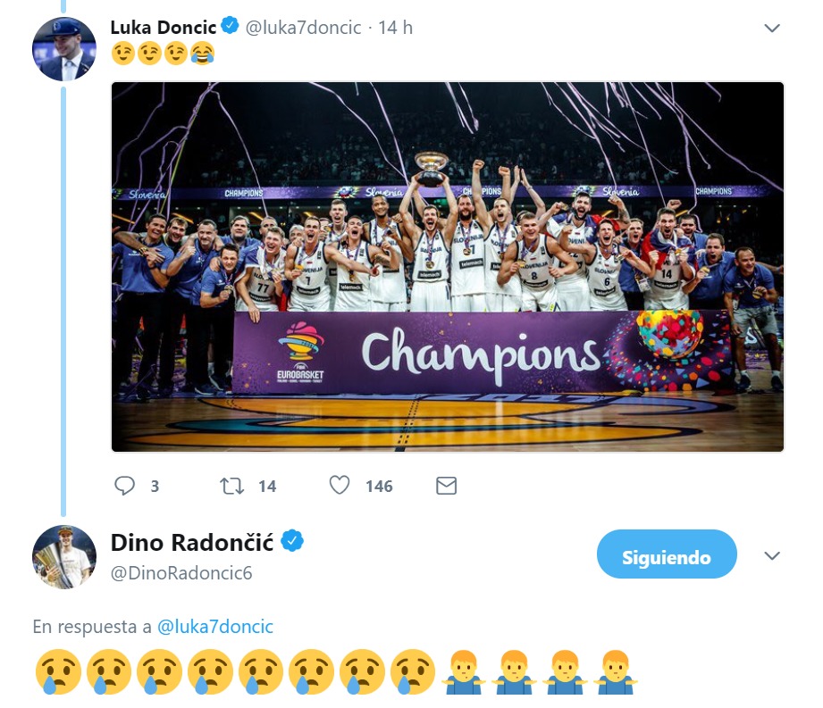 Doncic responde a Radoncic