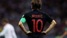 Modric, con Croacia. Foto fifa.com